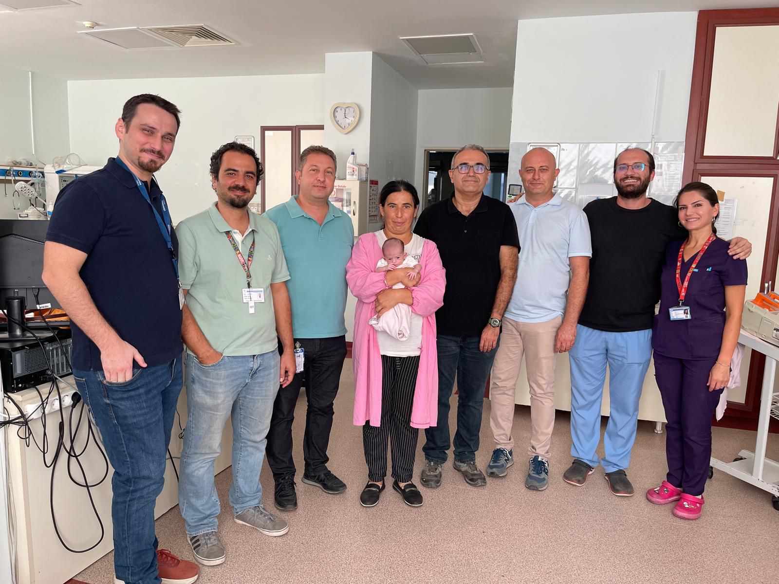 Üniversitemiz Hastanesinde 1.8 Kiloluk Bebeğe Başarılı Kalp Ameliyatı Gerçekleştirildi
