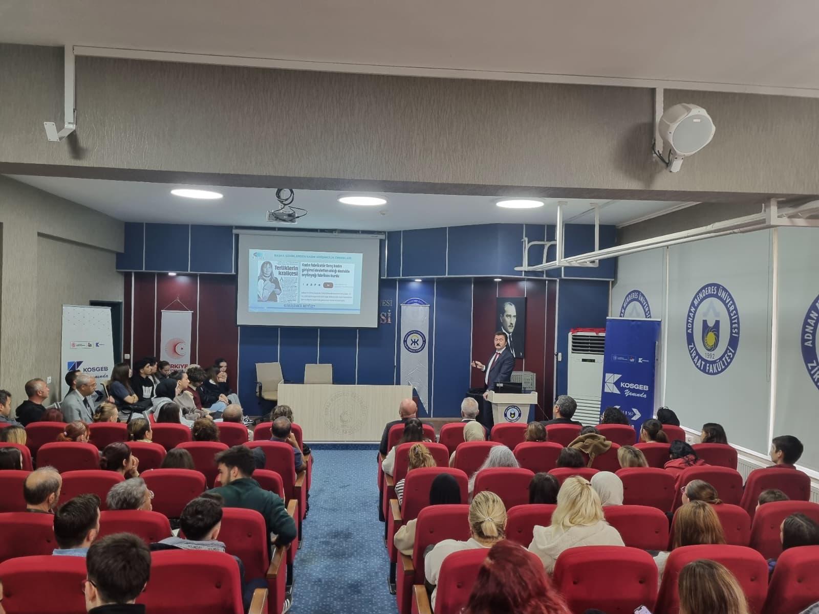 Koçarlı MYO ve Aydın MYO’da Öğrencilere Yönelik İŞKUR ve KOSGEB İş Birliğiyle Kariyer ve Girişimcilik Etkinlikleri Düzenlendi