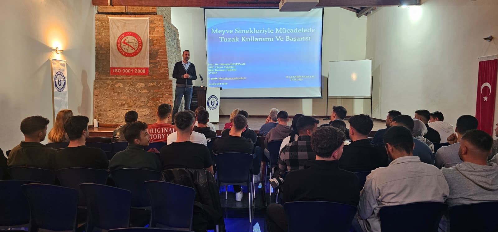 Sultanhisar MYO' da Tarımsal Zararlılara Karşı Yeni Yöntemler Ele Alındı