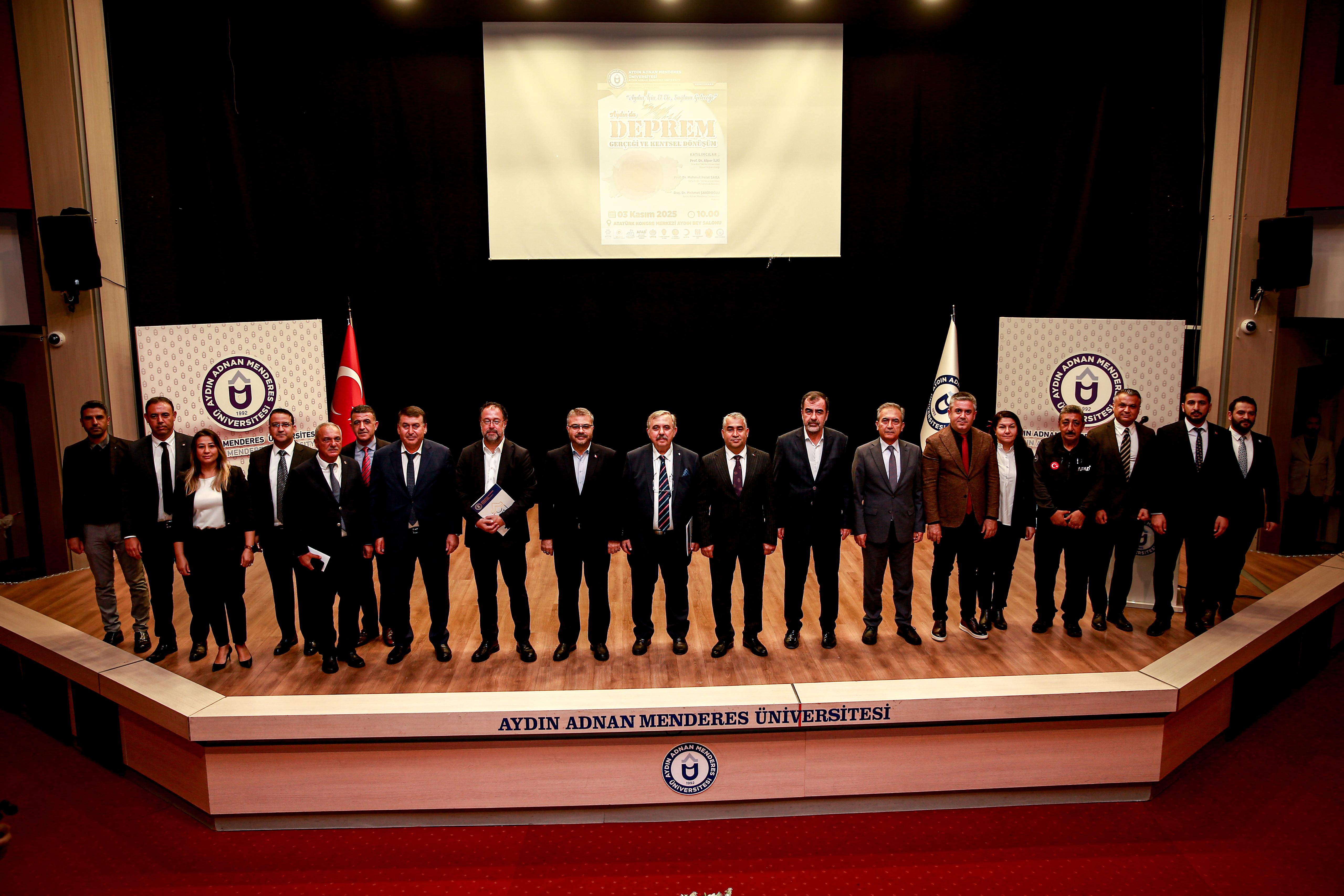 Üniversitemizde “Deprem Gerçeği ve Kentsel Dönüşüm” Programı Düzenlendi