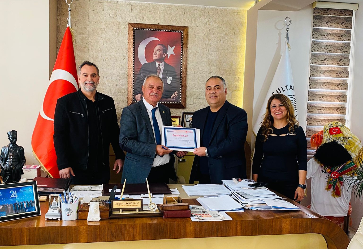 Atça MYO ile Sultanhisar Belediyesi Arasında İş Birliği Protokolleri İmzalandı