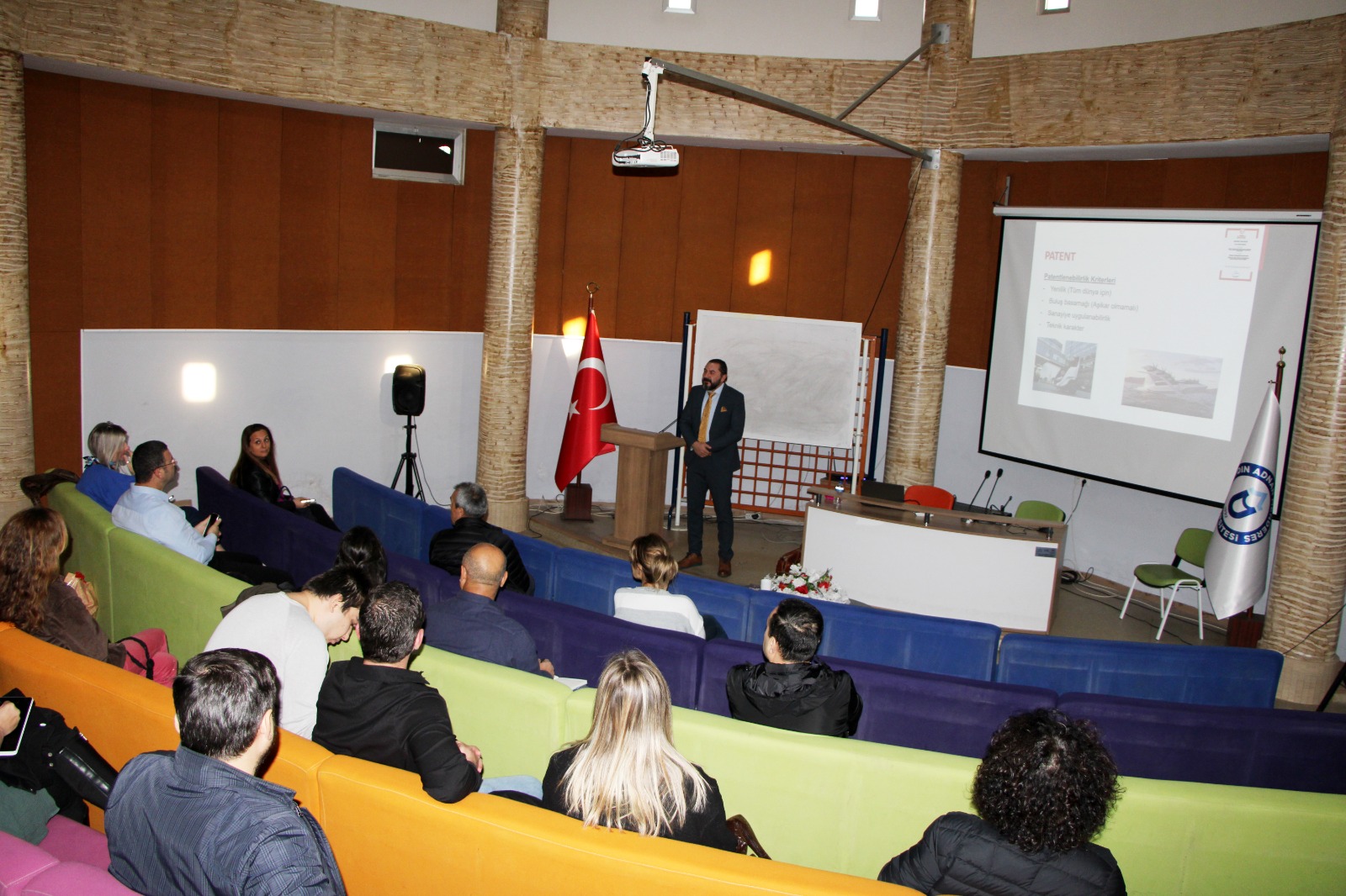 Üniversitemizde “Buluşların Patentlenme Süreçleri ve Patent Stratejileri” Eğitimi Düzenlendi