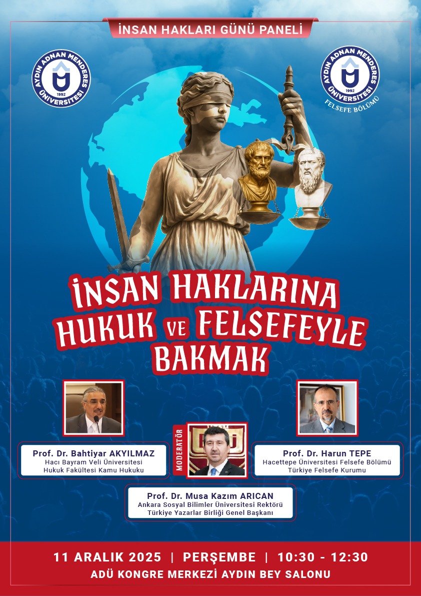 Üniversitemizde İnsan Hakları Günü Paneli Düzenlenecek