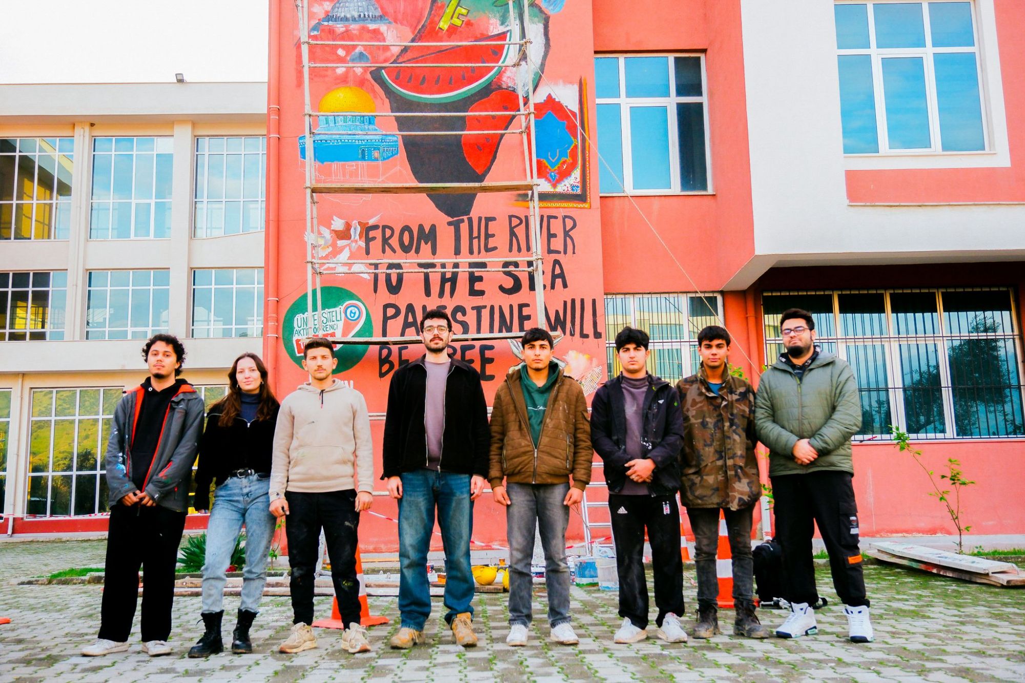 “Kampüslerden Özgür Filistin’e” Projesi ÜNİDES Desteğiyle Hayata Geçirildi