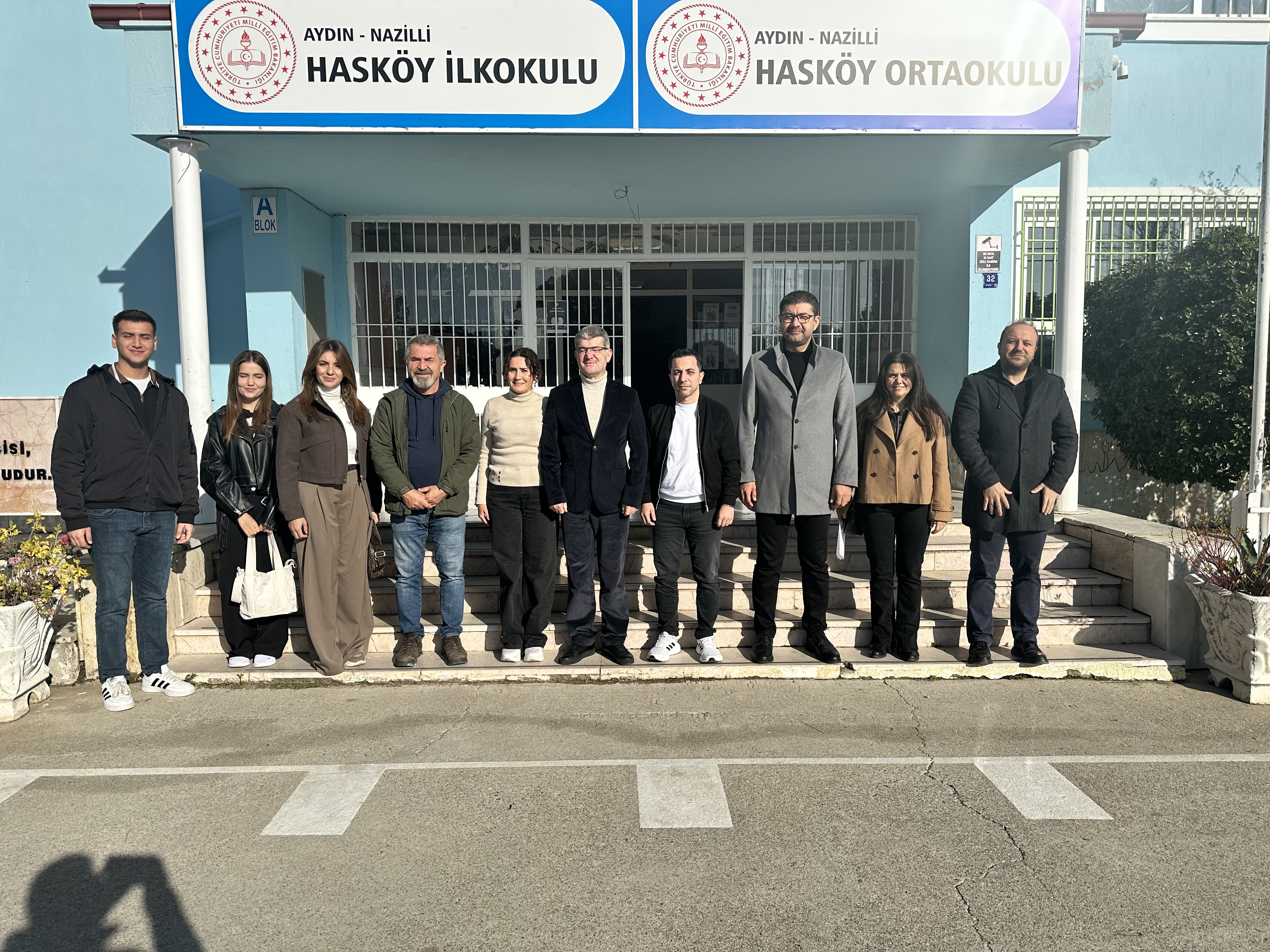 Nazilli Meslek Yüksekokulundan Hasköy İlkokulu’na Ziyaret