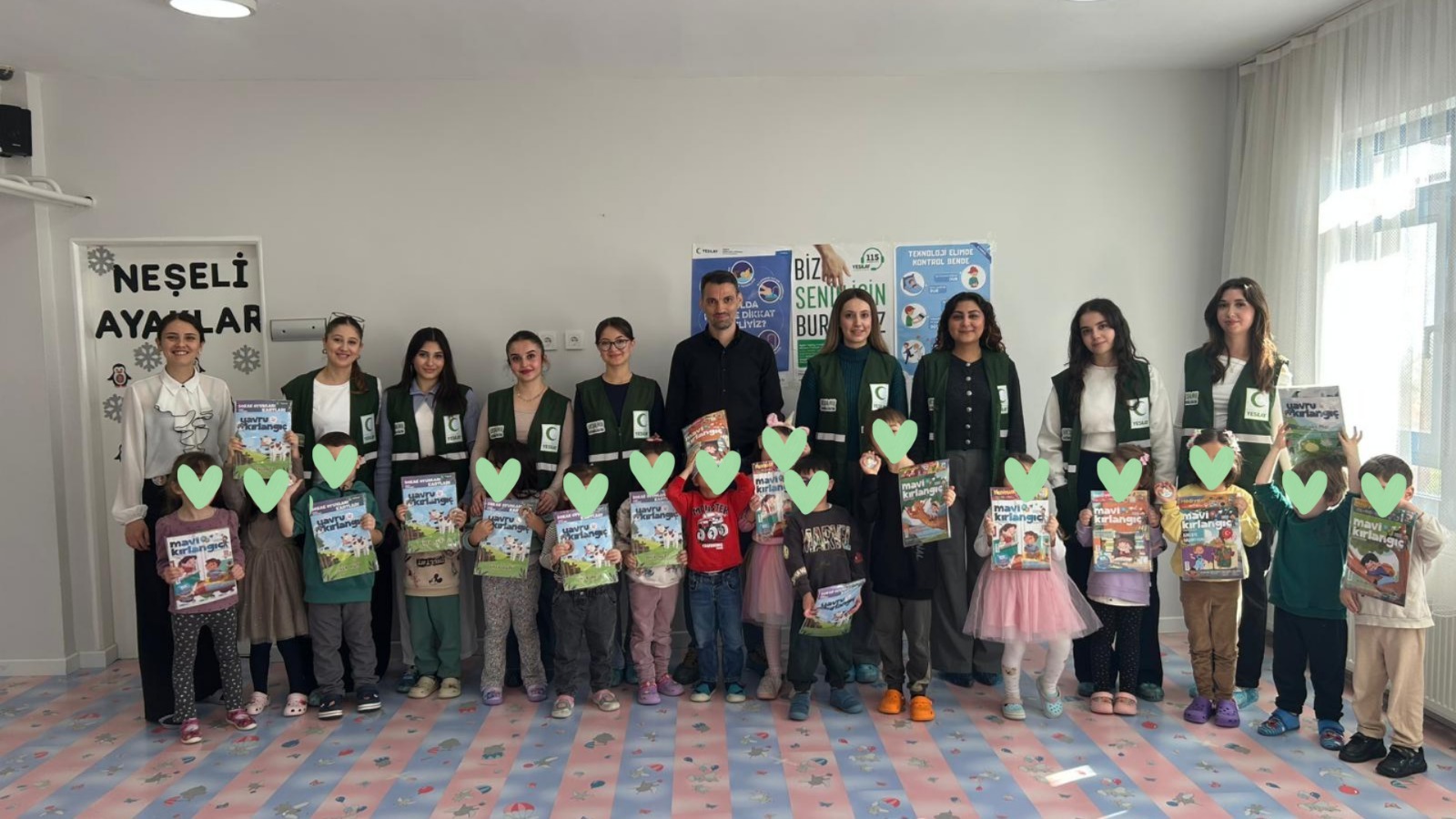 ADÜ Genç Yeşilay Topluluğundan ADÜ Anaokuluna Anlamlı Ziyaret