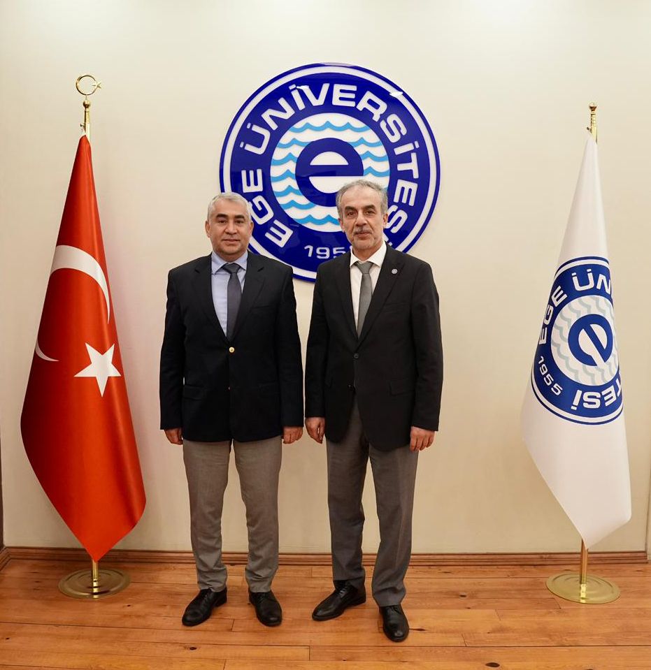 Rektörümüz, Ege Üniversitesi Rektörü ile İstişarelerde Bulundu