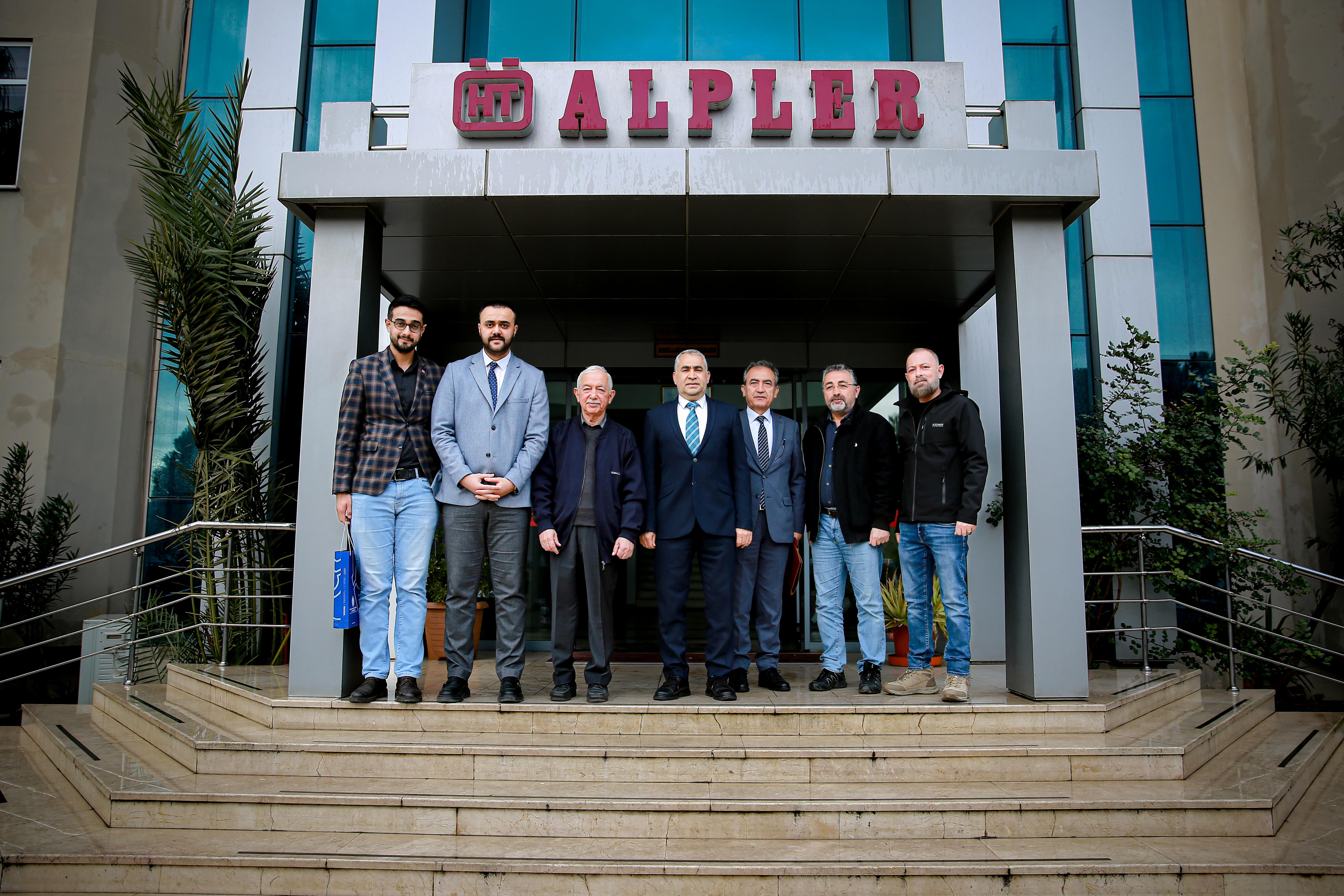 Rektörümüz, Alpler Ziraat Aletleri San. ve Tic. A.Ş.’yi Ziyaret Etti