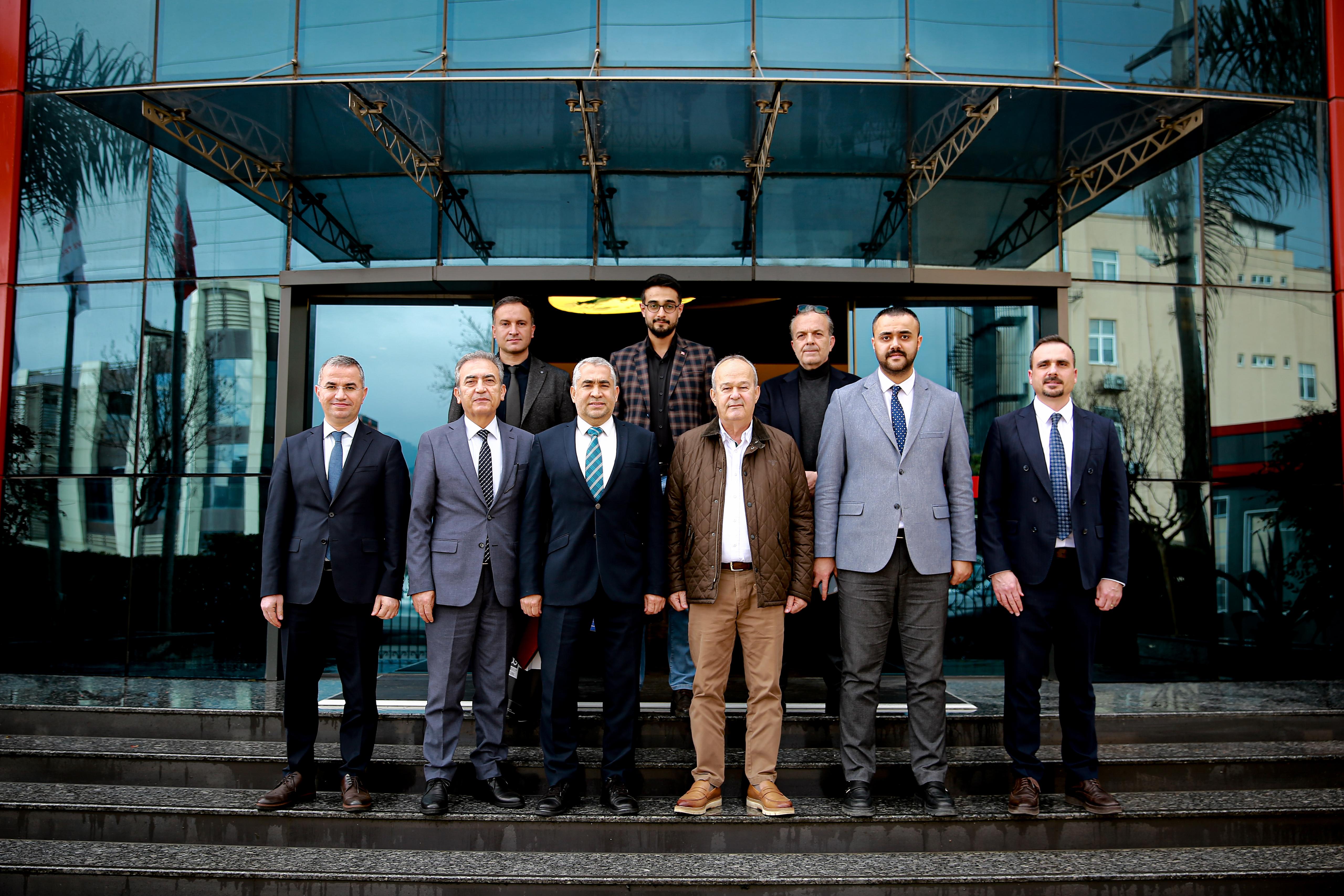 Rektörümüz, Polat Group Holding A.Ş.’yi Ziyaret Etti