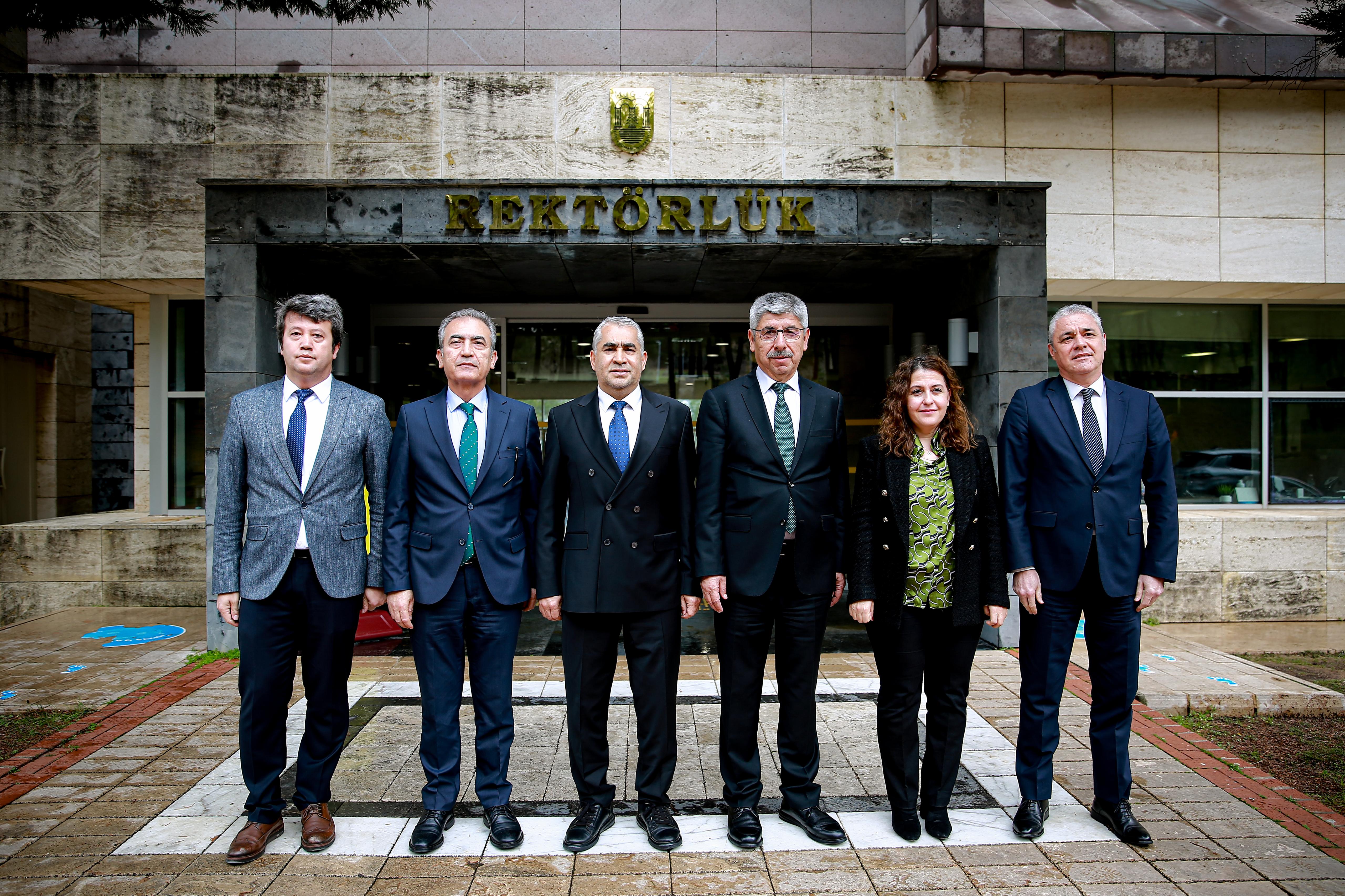 Rektörümüz, Muğla Sıtkı Koçman Üniversitesi Rektörünü Ziyaret Etti