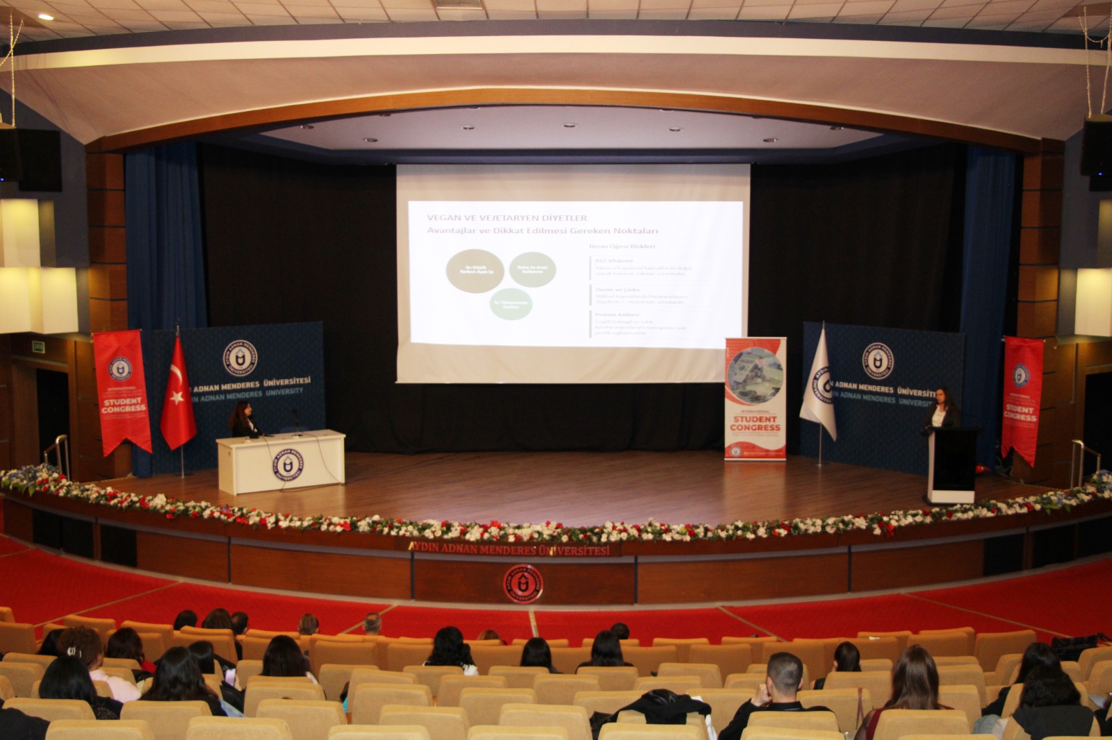 3. Uluslararası Beslenme ve Diyetetikte Güncel Yaklaşımlar Öğrenci Kongresi Gerçekleştirildi