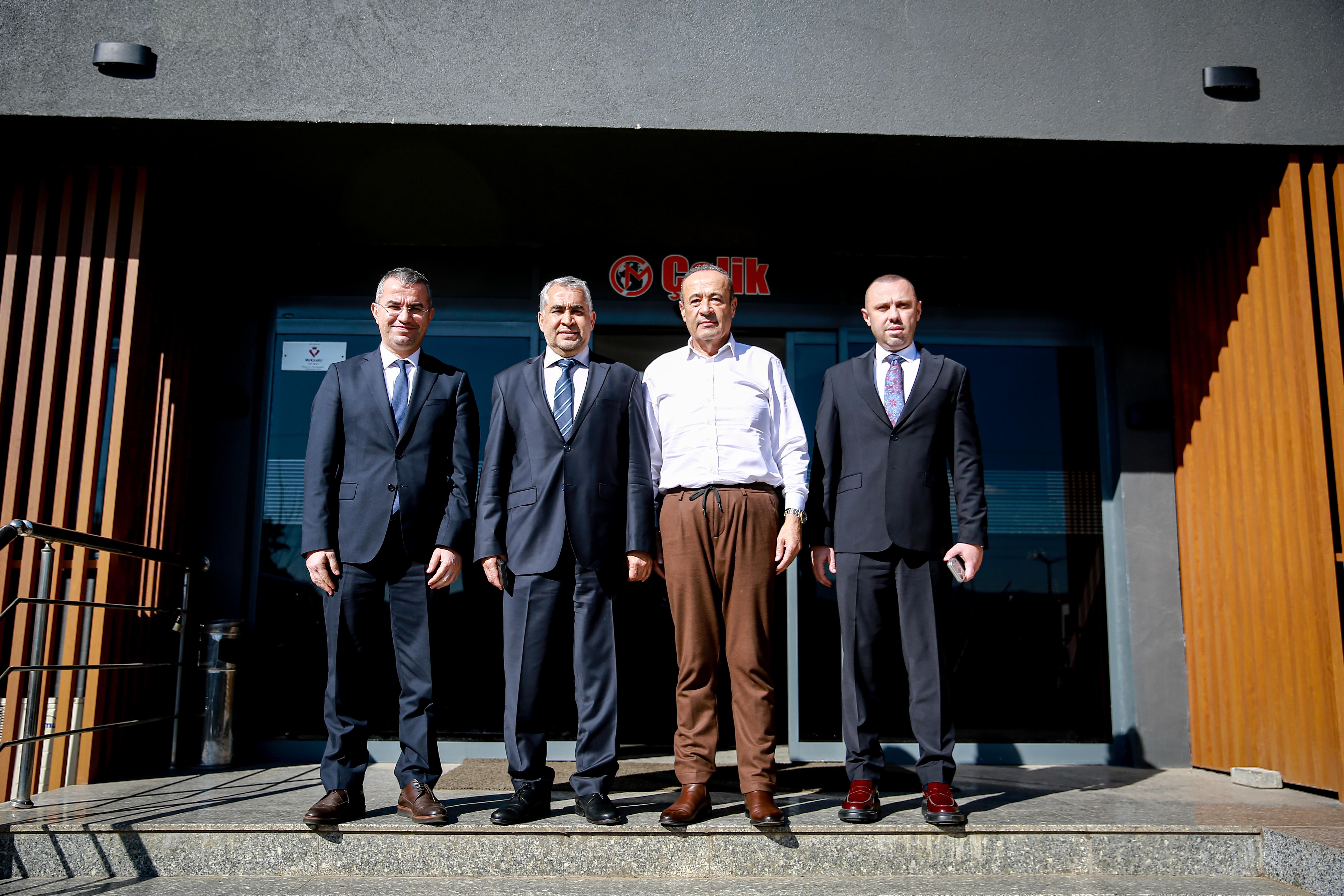 EGEKAF’26 Kapsamında Çelik Makina Ltd. Şti. ile İş Birliği Görüşmesi Gerçekleştirildi