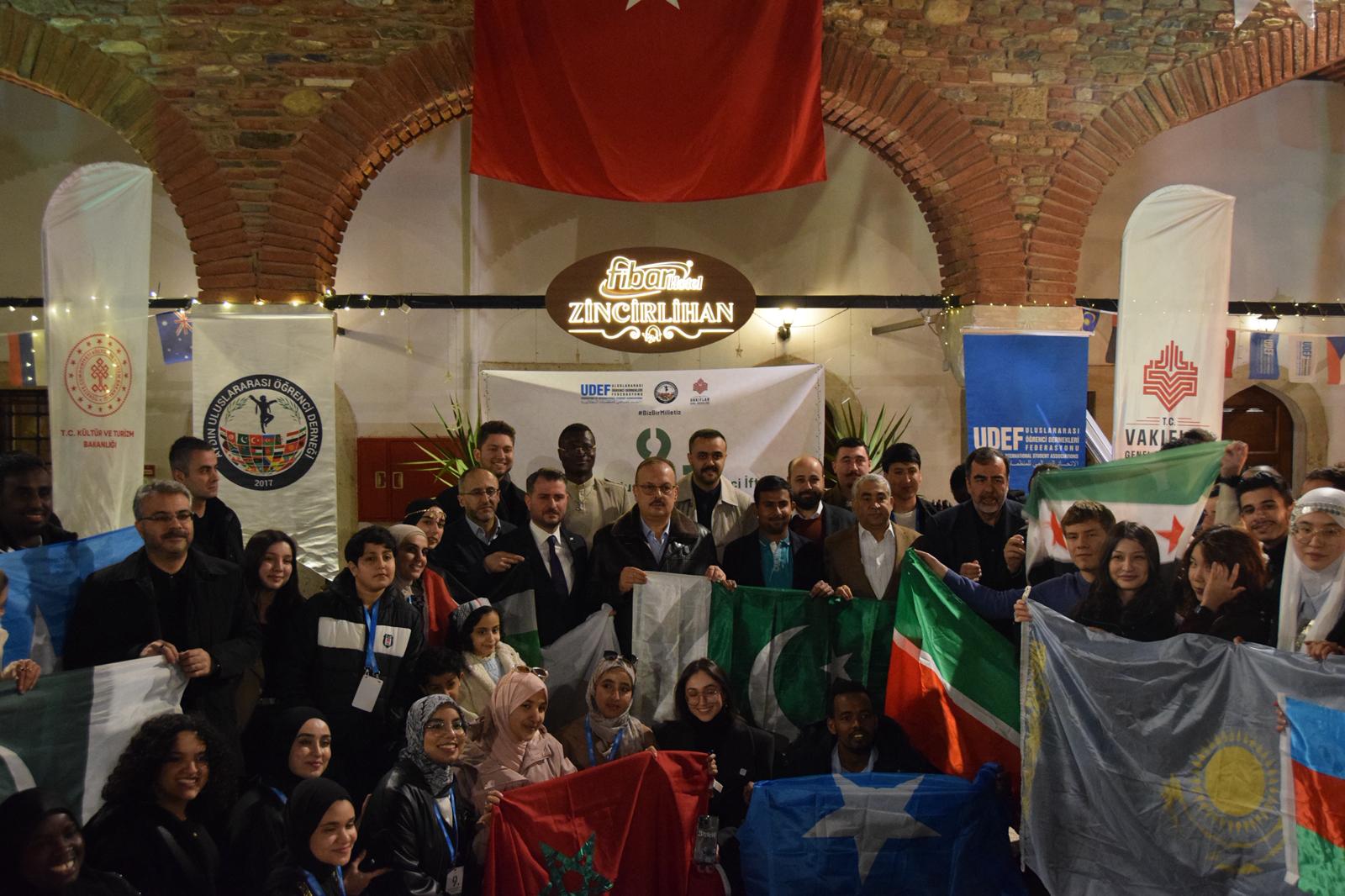 Rektörümüz, 9. Geleneksel Uluslararası Öğrenci İftar Programına Katıldı