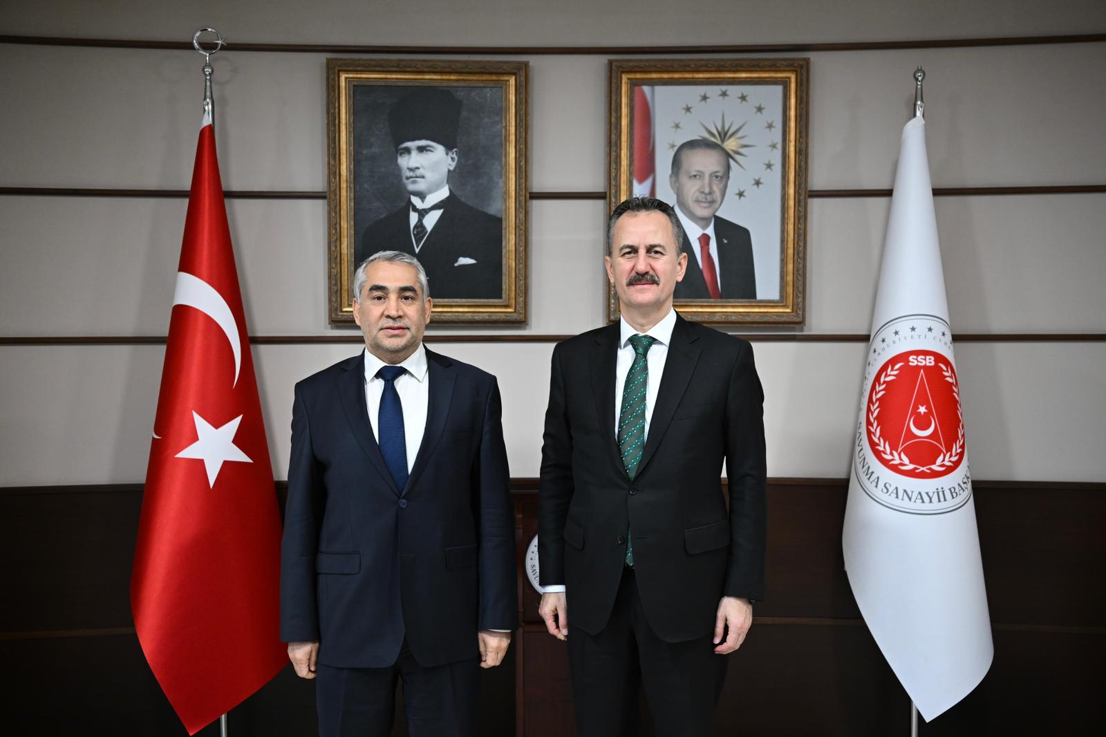 Rektörümüz, Savunma Sanayii Başkanı Prof. Dr. Haluk Görgün’ü Ziyaret Etti