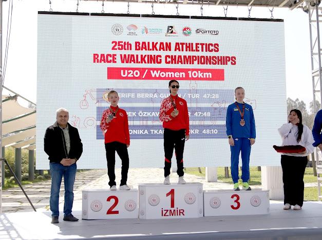 Milli Sporcumuz Şerife Berra Güven Balkan Şampiyonu Oldu