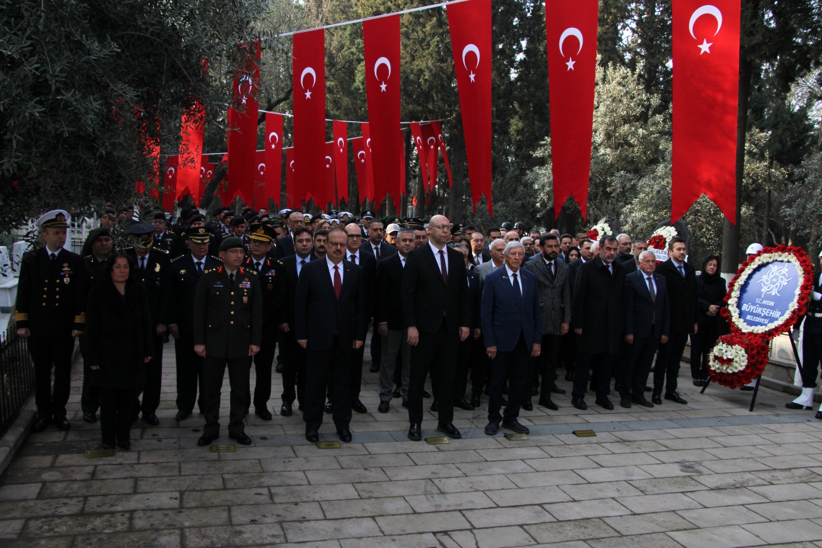 Rektör Yardımcımız Prof. Dr. Erkan Salan, 18 Mart Çanakkale Zaferi ve Şehitleri Anma Günü Etkinliklerine Katıldı