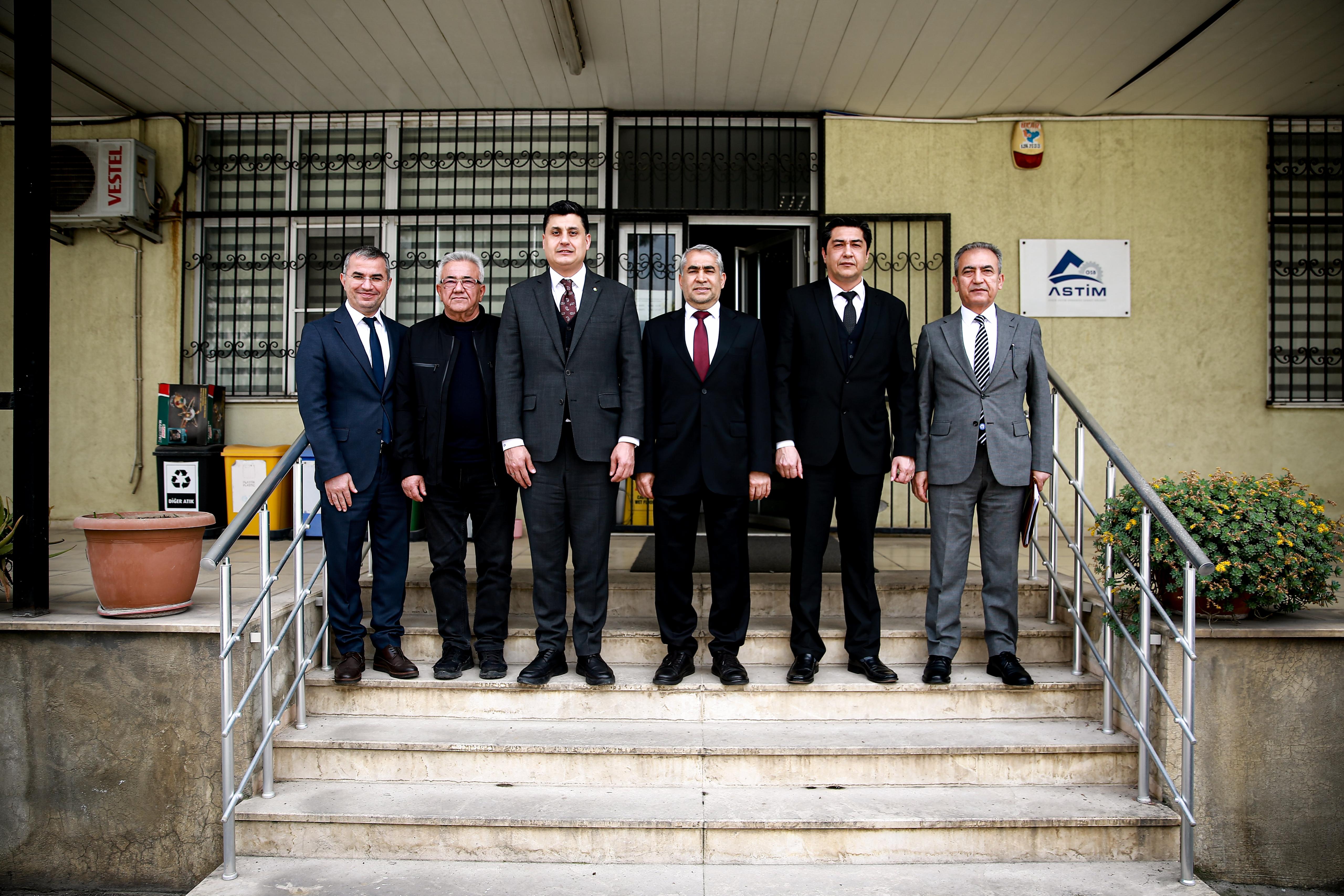 Rektörümüz, Aydın ASTİM OSB’yi Ziyaret Etti