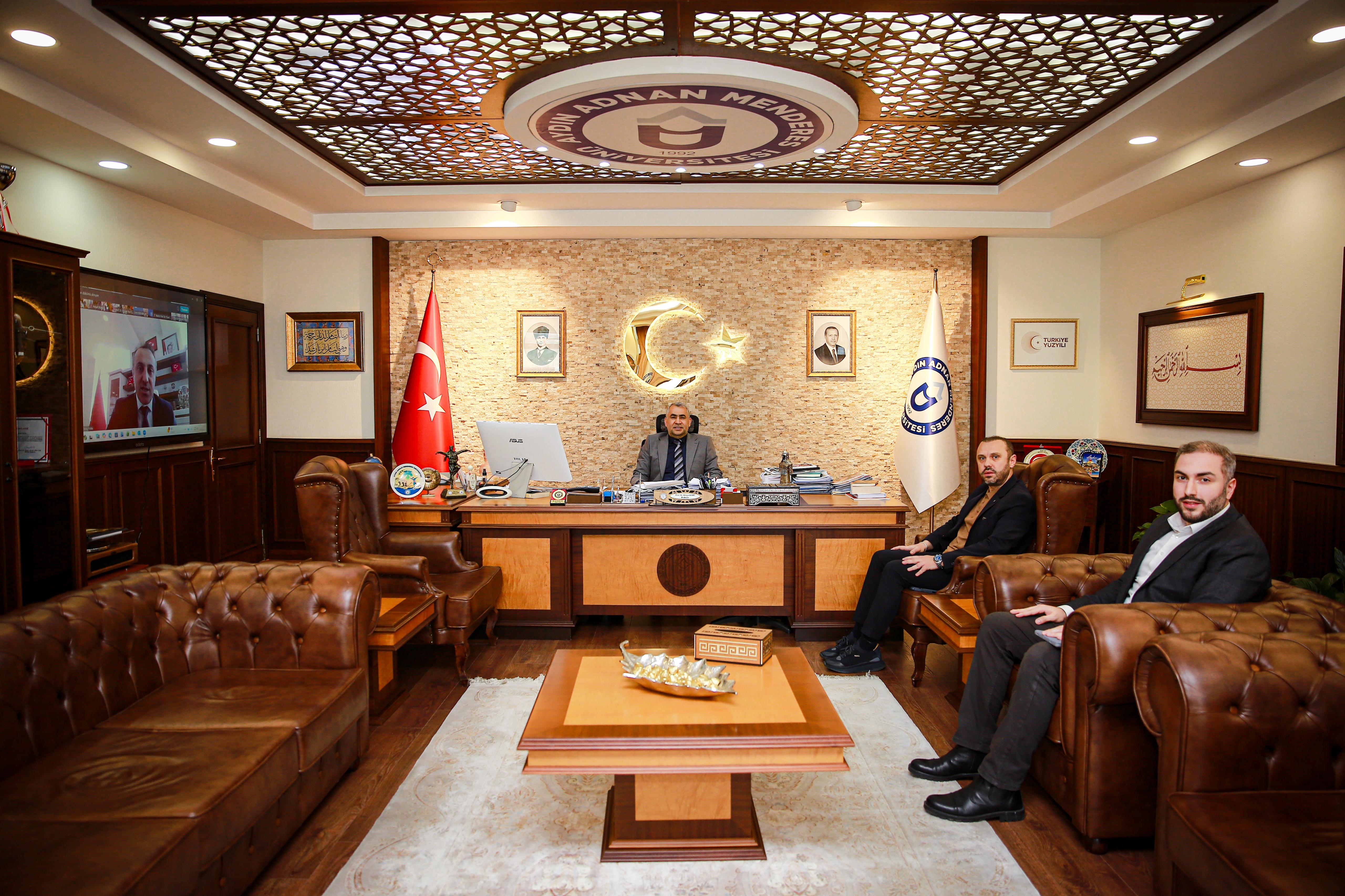 Rektörümüz, Yükseköğretim Kurumlarının 2025 Yılı Değerlendirme Sonuçları Kapanış Toplantısına Katıldı