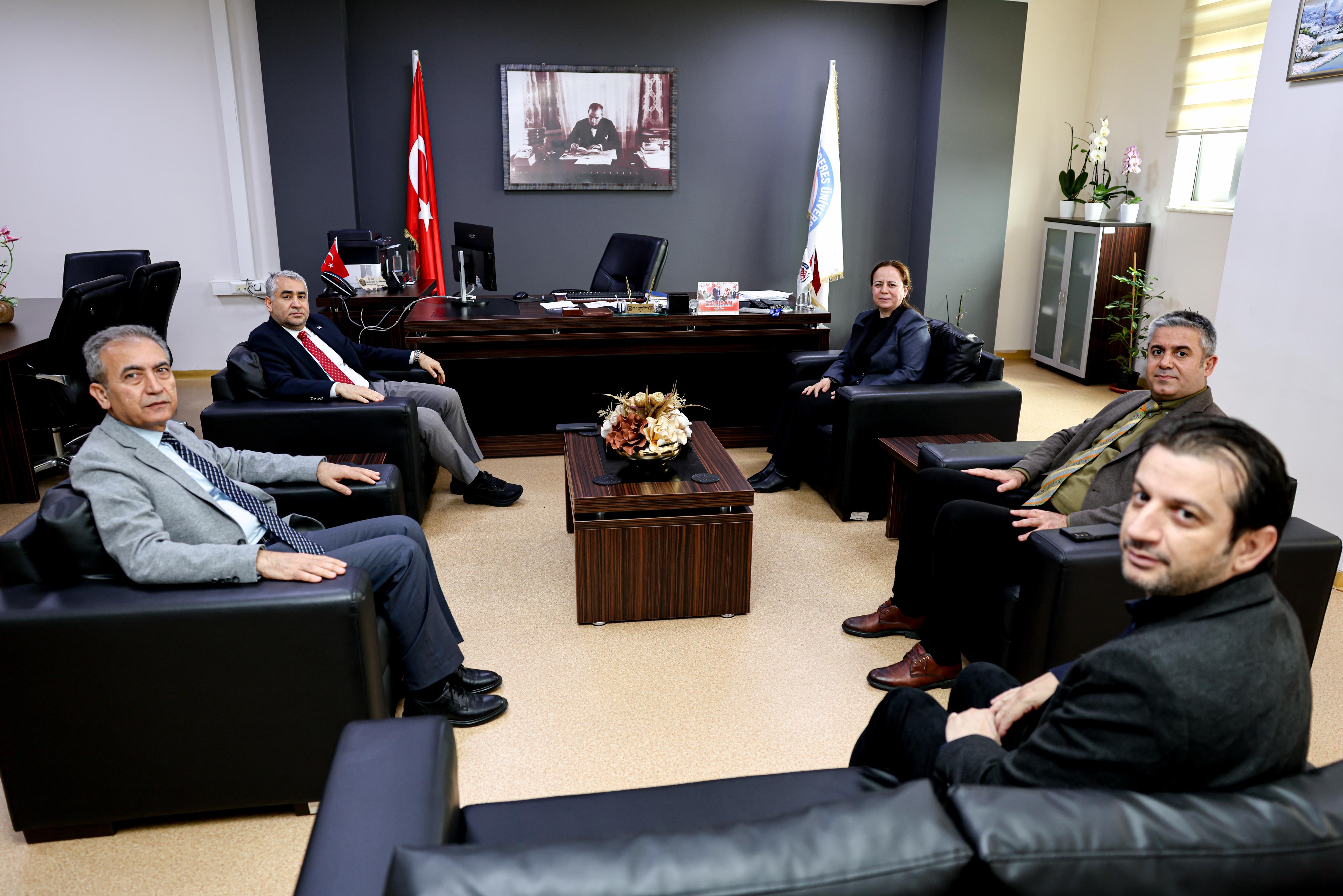 Rektörümüz, Tıp Fakültesini Ziyaret Etti