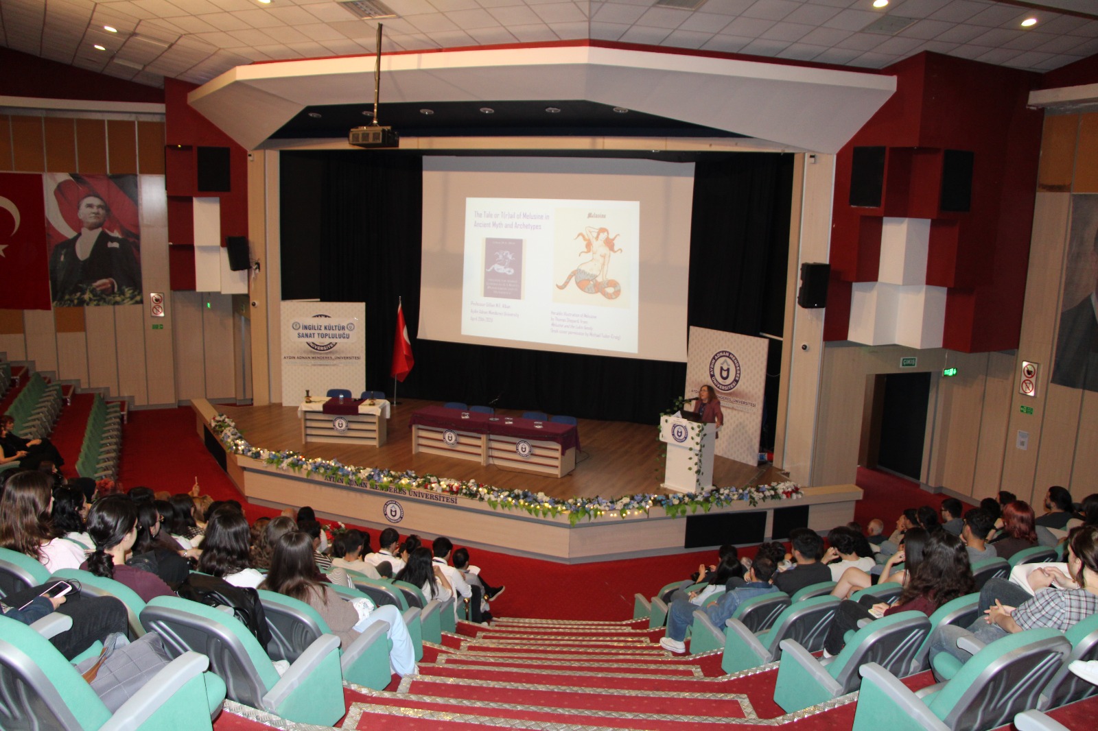 Üniversitemizde “The Shared Story of Humanity: Mythology and Archetypes” Başlıklı Konferans Başladı