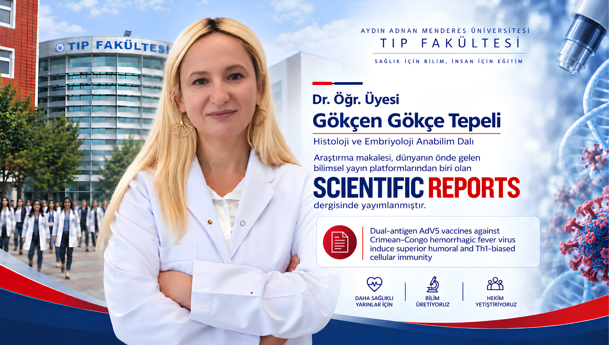 Tıp Fakültesinden Uluslararası Düzeyde Bilimsel Yayın Başarısı